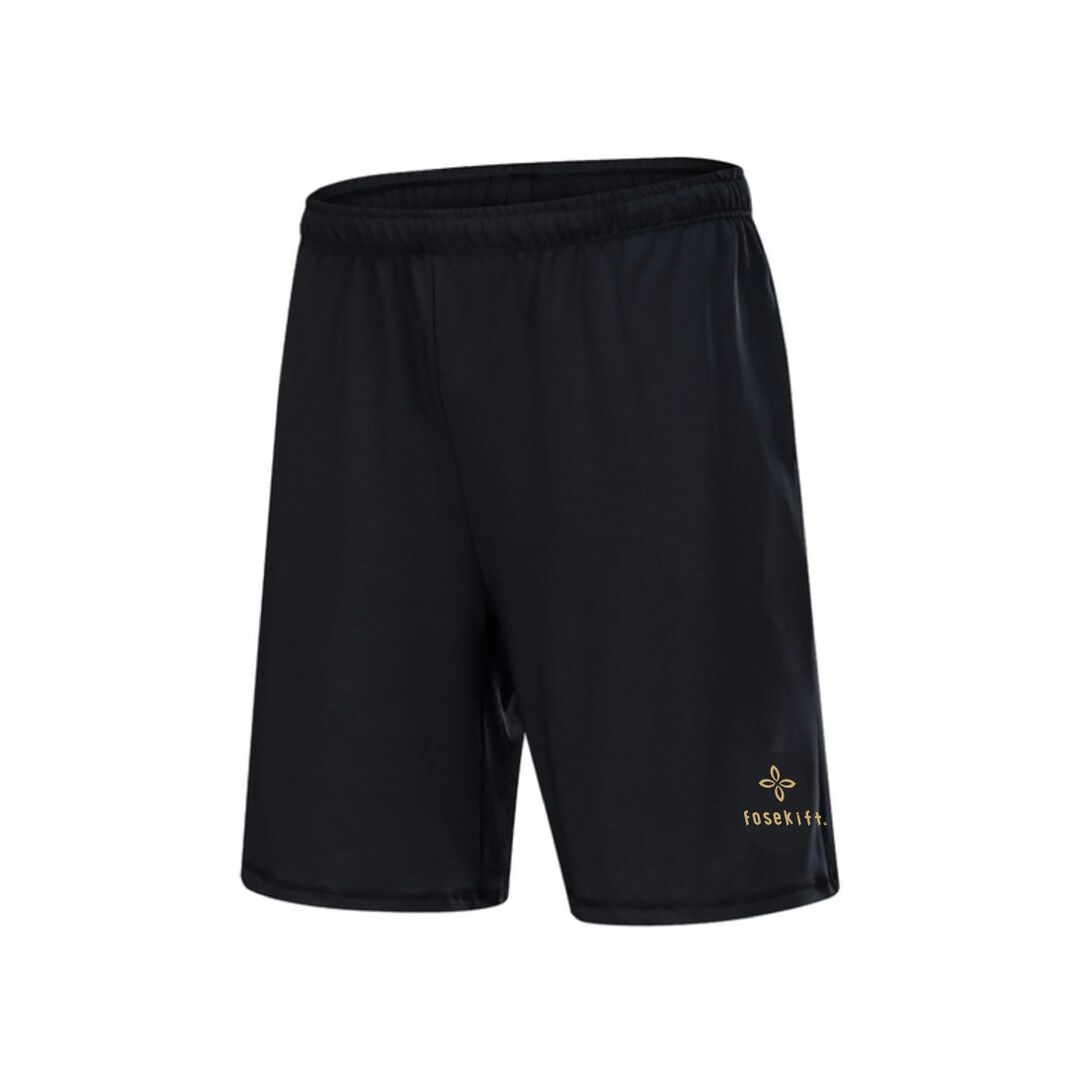ショートパンツ　ブラック　M 新品　フォロー割-200円 ひざ上丈]マルチカラー カットオフショートパンツ(EZBH