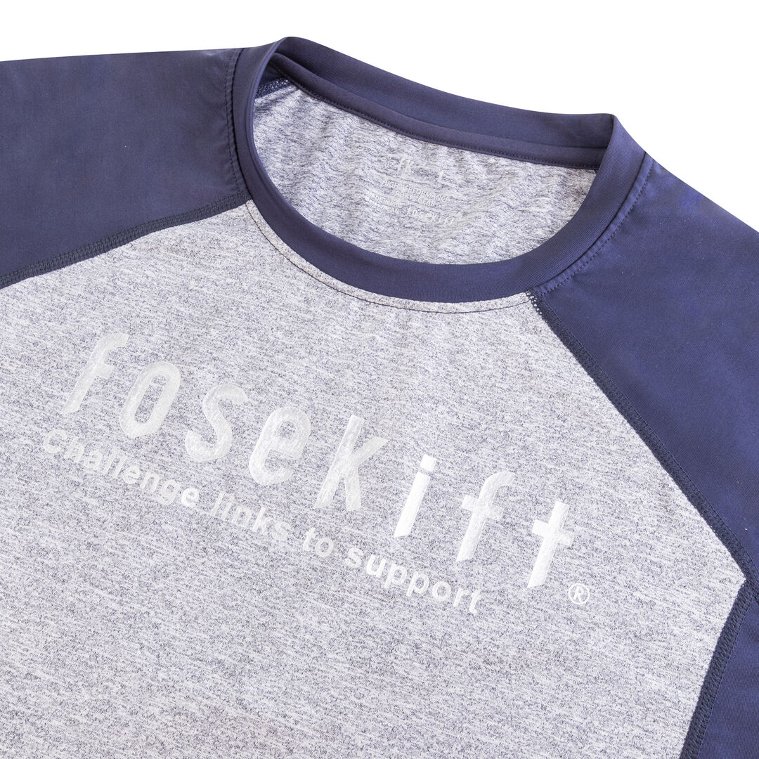ベースボールロンTシャツ】Navy | 共感をつなぐ FoseKift (フォース