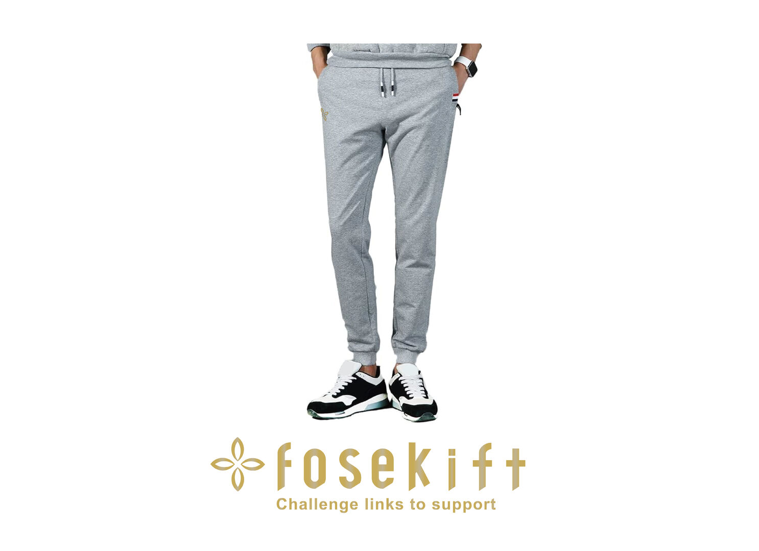 FoseKiftスウェット】Grey | 共感をつなぐ FoseKift (フォース キフト)