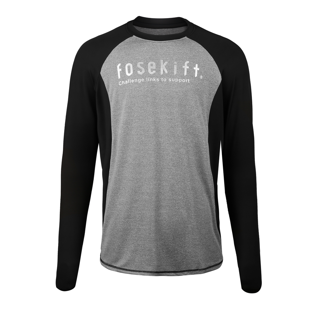 ベースボールロンTシャツ】Black | 共感をつなぐ FoseKift (フォース