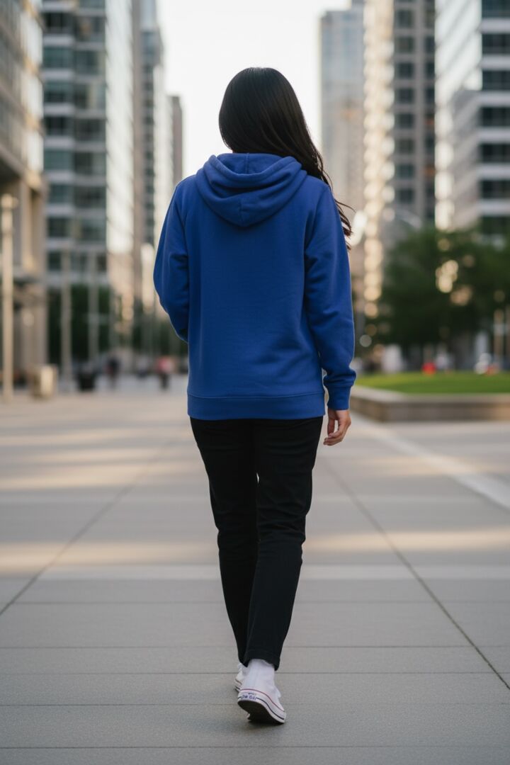 FoseKiftスウェットパーカー】Blue | 共感をつなぐ FoseKift (フォース