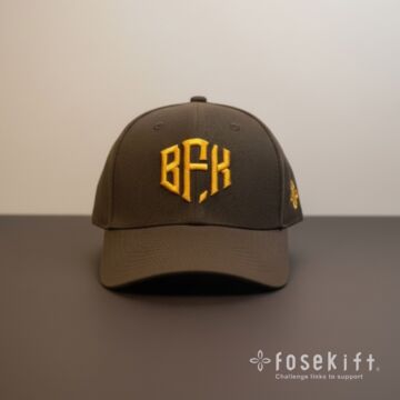 【FoseKift Premium BFK Cap Brown×Yellow】