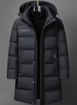 【ベンチコート】BLACK