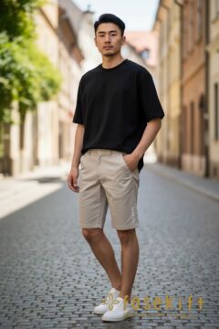 【ショートパンツ】Beige
