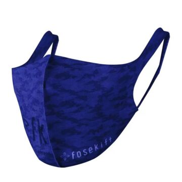 FoseKift マスク ブルー迷彩