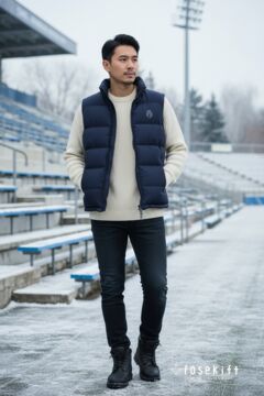 FoseKiftベスト】NAVY | 共感をつなぐ FoseKift (フォース キフト)