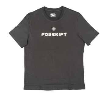 【FoseKift Tシャツ幾何学模様】Black
