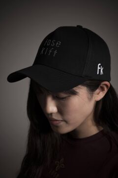 【FoseKiftラインストーンCAP】Black 個数限定