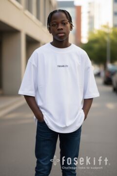 【FoseKift BLACK ロゴ BIGTシャツ】