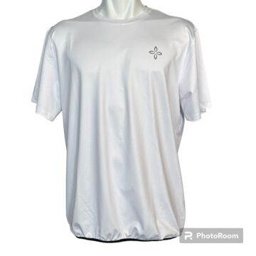 【背メッシュ昇華Tシャツ】White