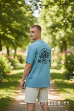 【FoseKiftTシャツ】ショップロゴ　LightBlue