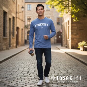 【FoseKift ロンTシャツ】Blue