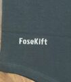 FoseKiftロゴをシルバープリント