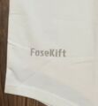 FoseKiftロゴをシルバープリント