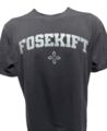 胸にはFoseKiftとロゴをグレーでプリント