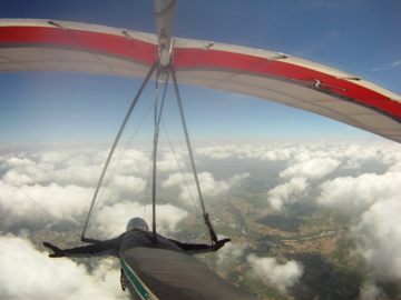 雲の上も飛べちゃうんです!
