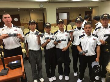 日本代表にアンダーシャツ協賛